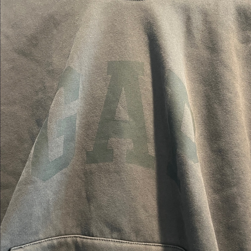 YZY GAP Charcoal Hoodie Size Medium - Picture 2 of 4